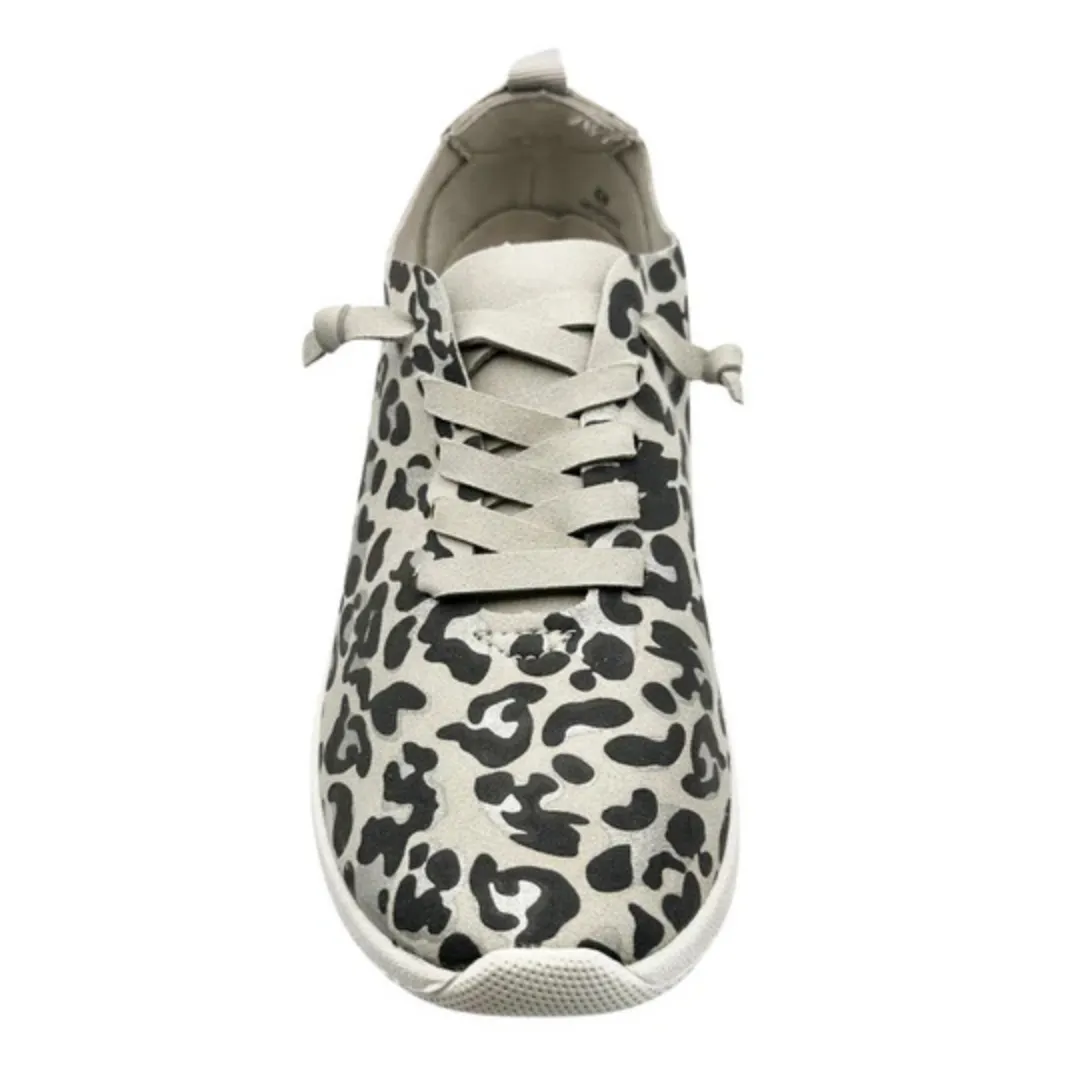 Online Exclusive | Mayo Sneakers in Light Grey Leopard