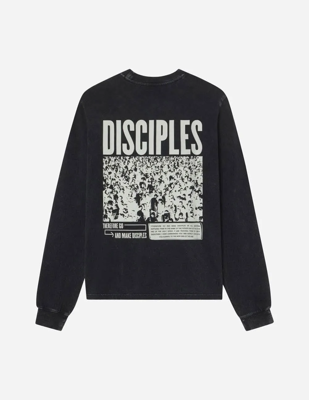 Onyx Mineral Wash DISCIPLES Long Sleeve