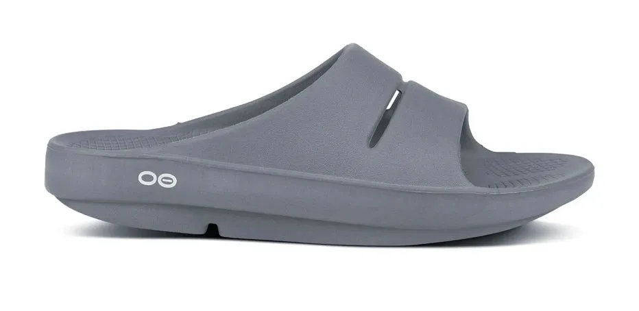 Oofos | OOahh Slide | Unisex | Slate