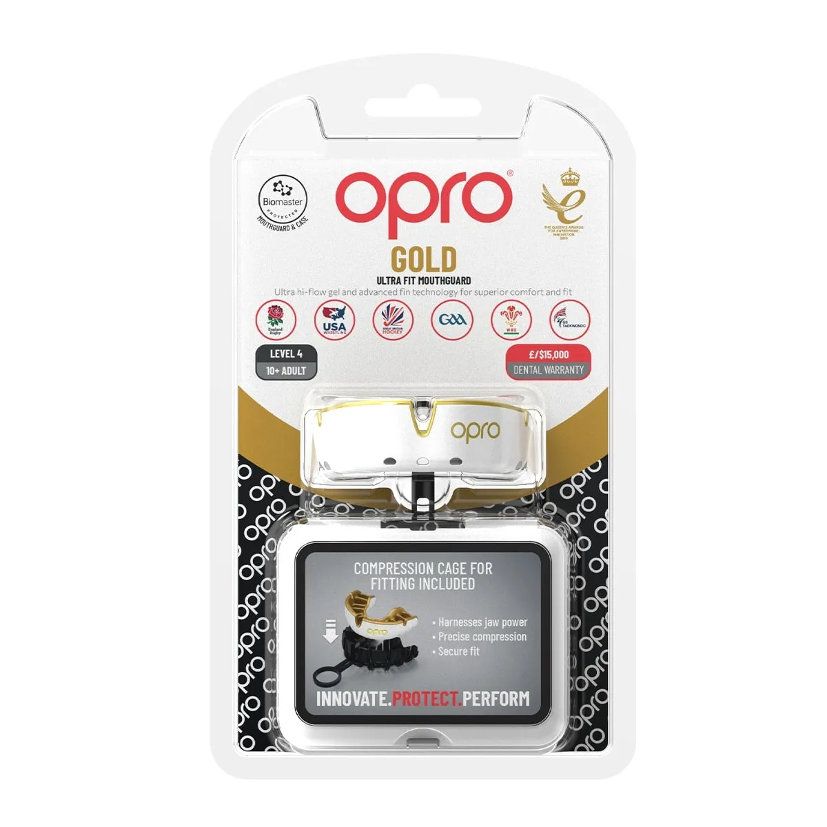 Opro Self-Fit Gold Mouthguard