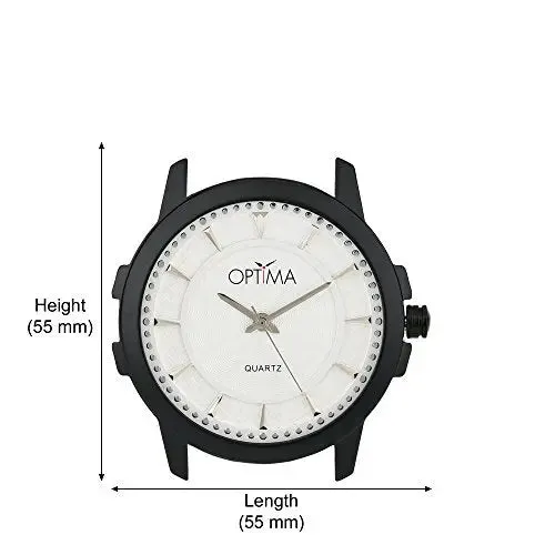 Optima Analog White Men's Watch