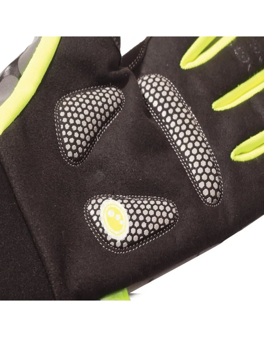 Optimum Sports Junior Boys Cycling Gloves Thermal Nitebrite 365 Hi-Vis