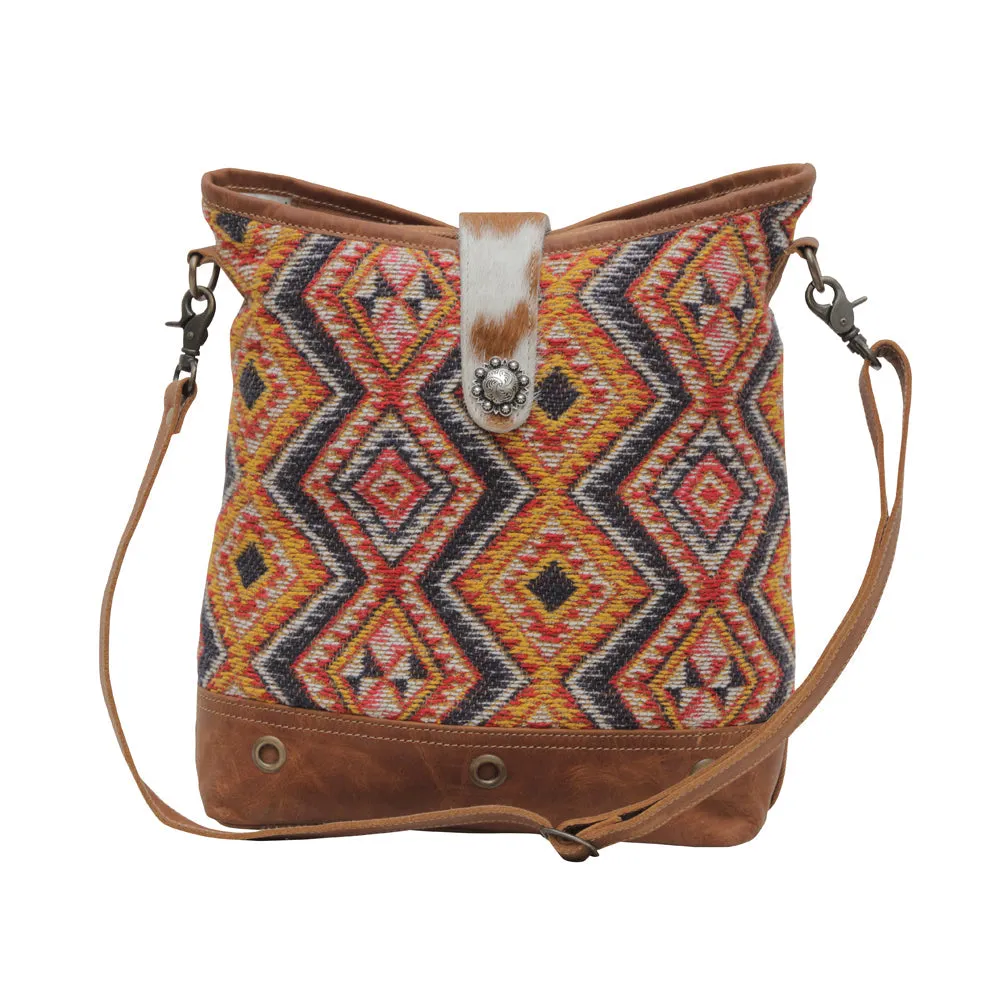 Orange Embers Shoulder Bag