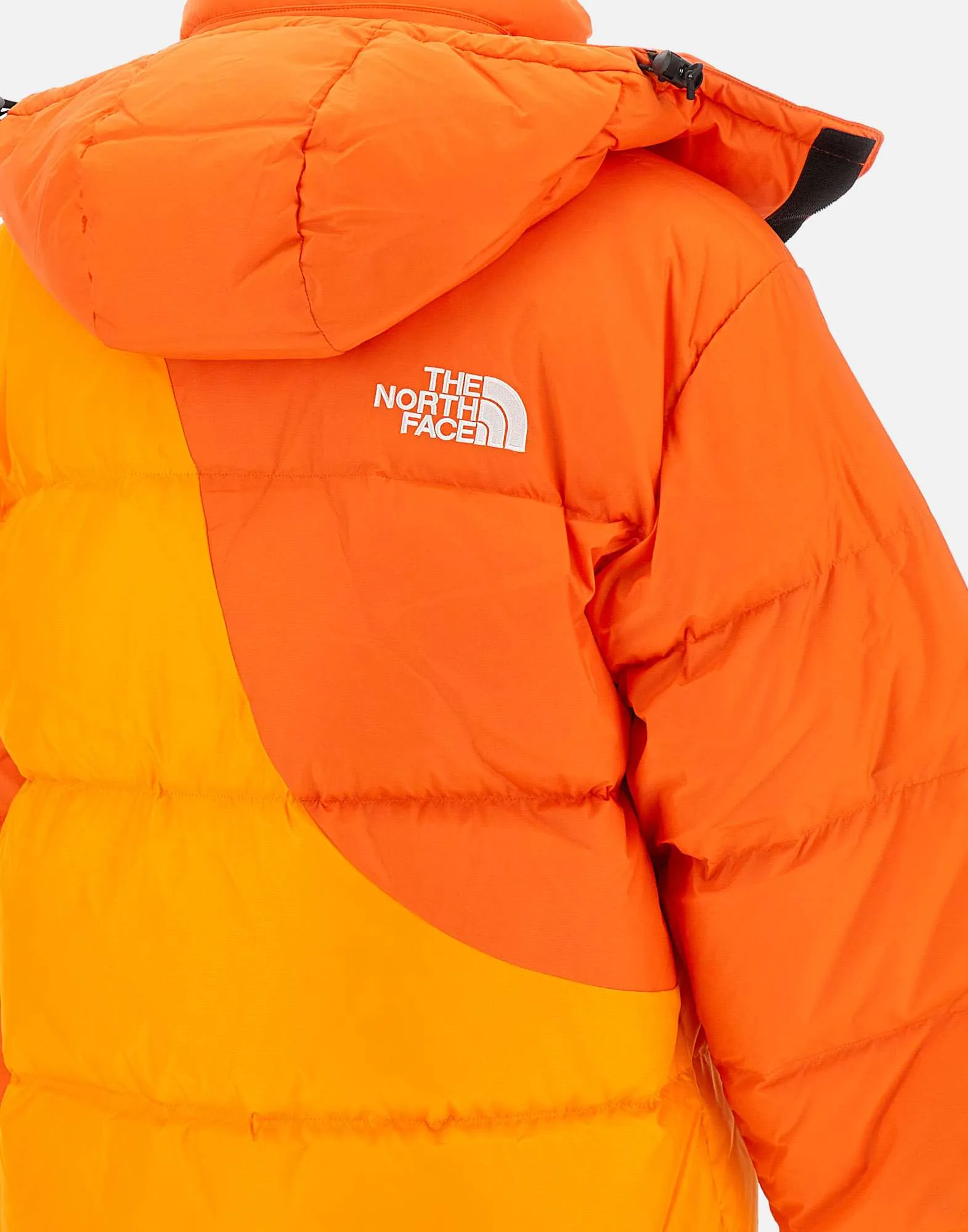 Orange Oversized Down Jacket Collaboration