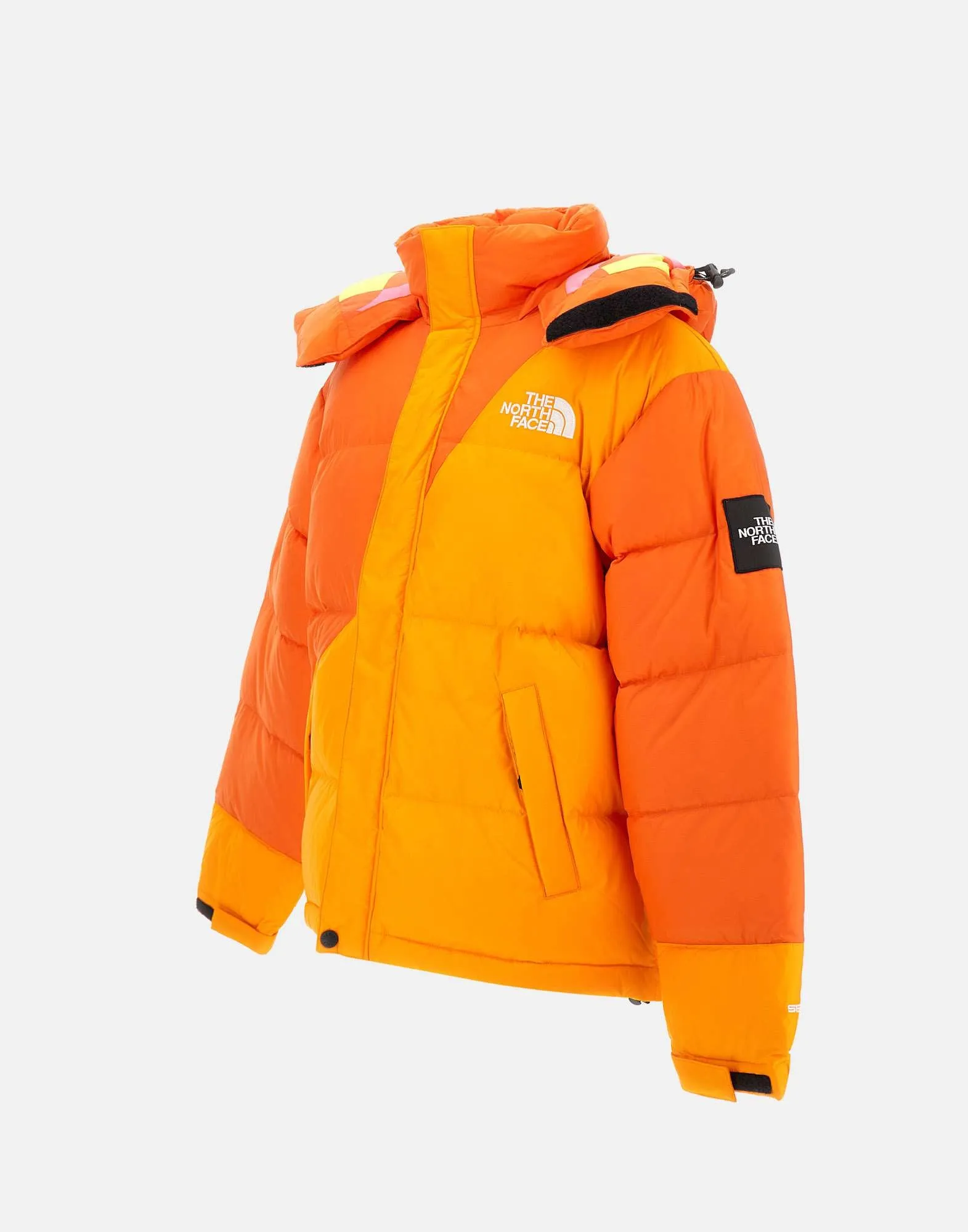 Orange Oversized Down Jacket Collaboration