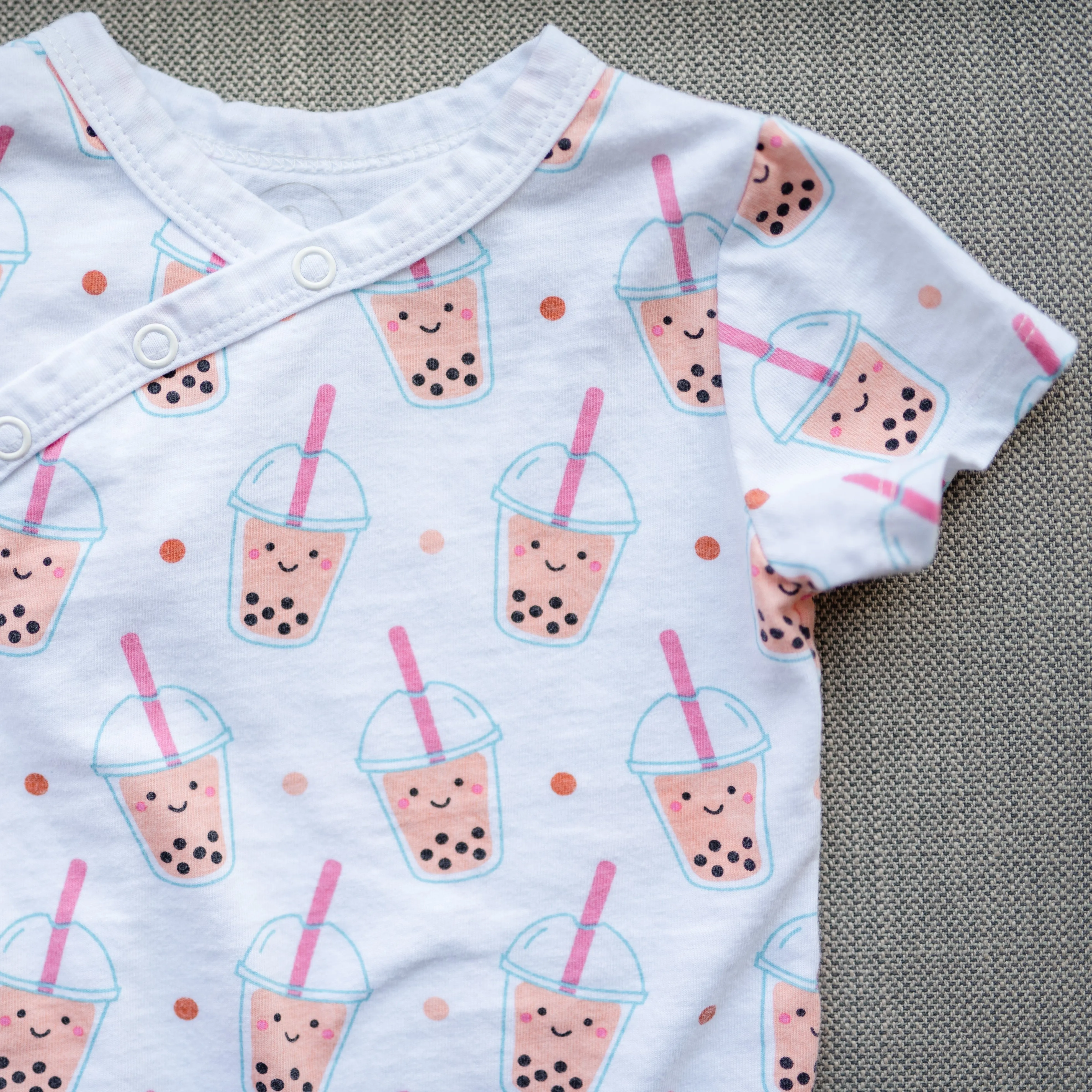 Organic Cotton Baby Onesie - Boba