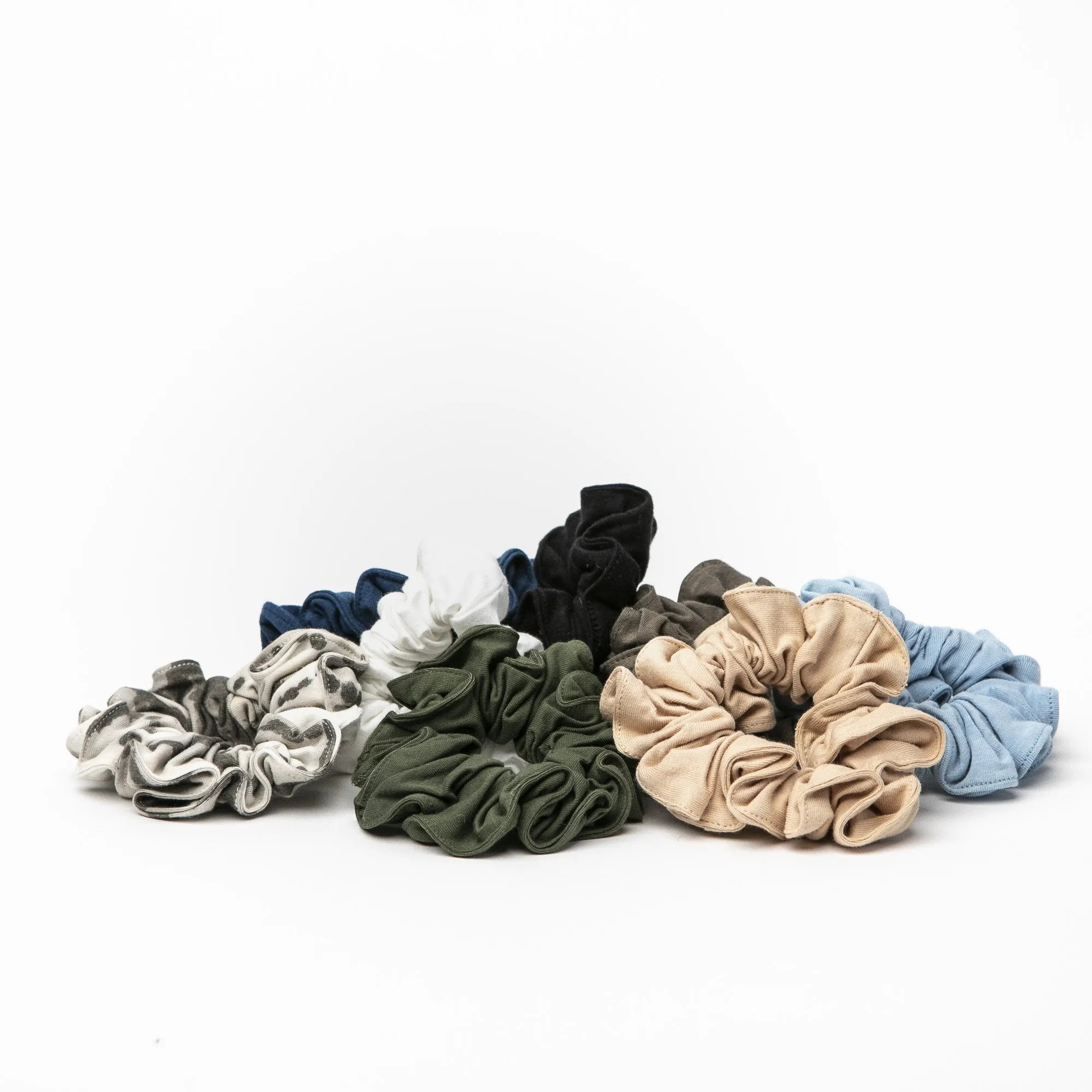 Organic Cotton Scrunchies | Brown