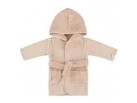 Organic Hush Rose Pink Bath Robe Age 1-2 Years