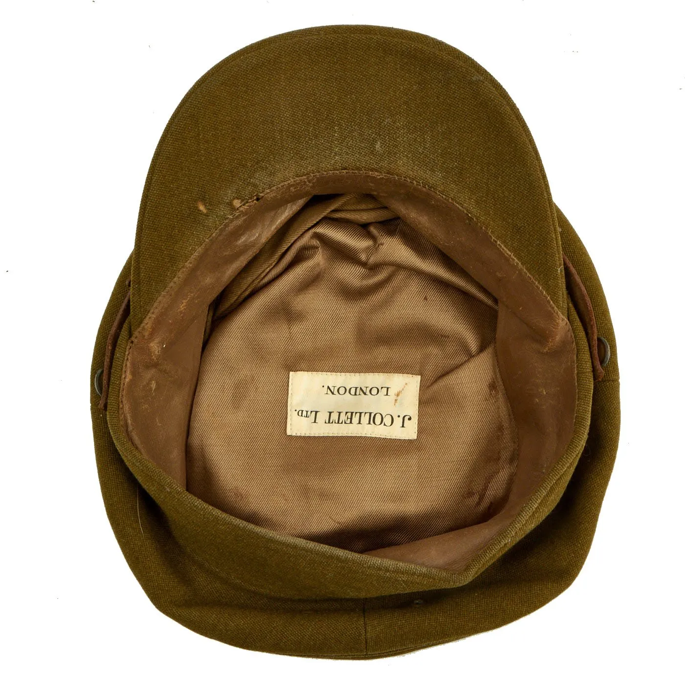 Original British WWII Named Royal Engineer Officer’s Grouping in Transit Trunk - Tunic, Cap, Cot, Documents & More