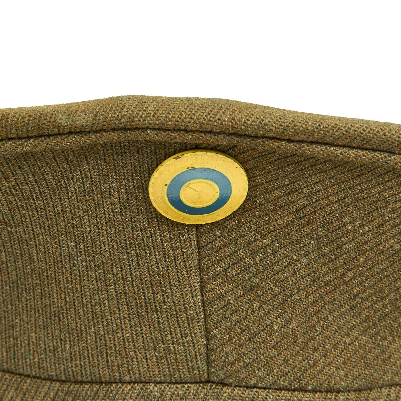 Original Swedish WWII Army Officer Peaked Visor Cap