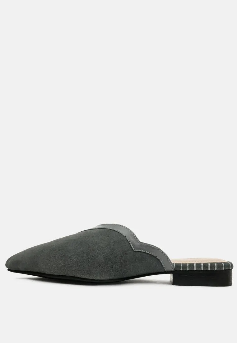 Orla Classic Suede Walking Mules