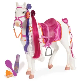 Our Generation 20 Inch (50cm) Camarillo Hair Play Horse For 18 Inch Doll