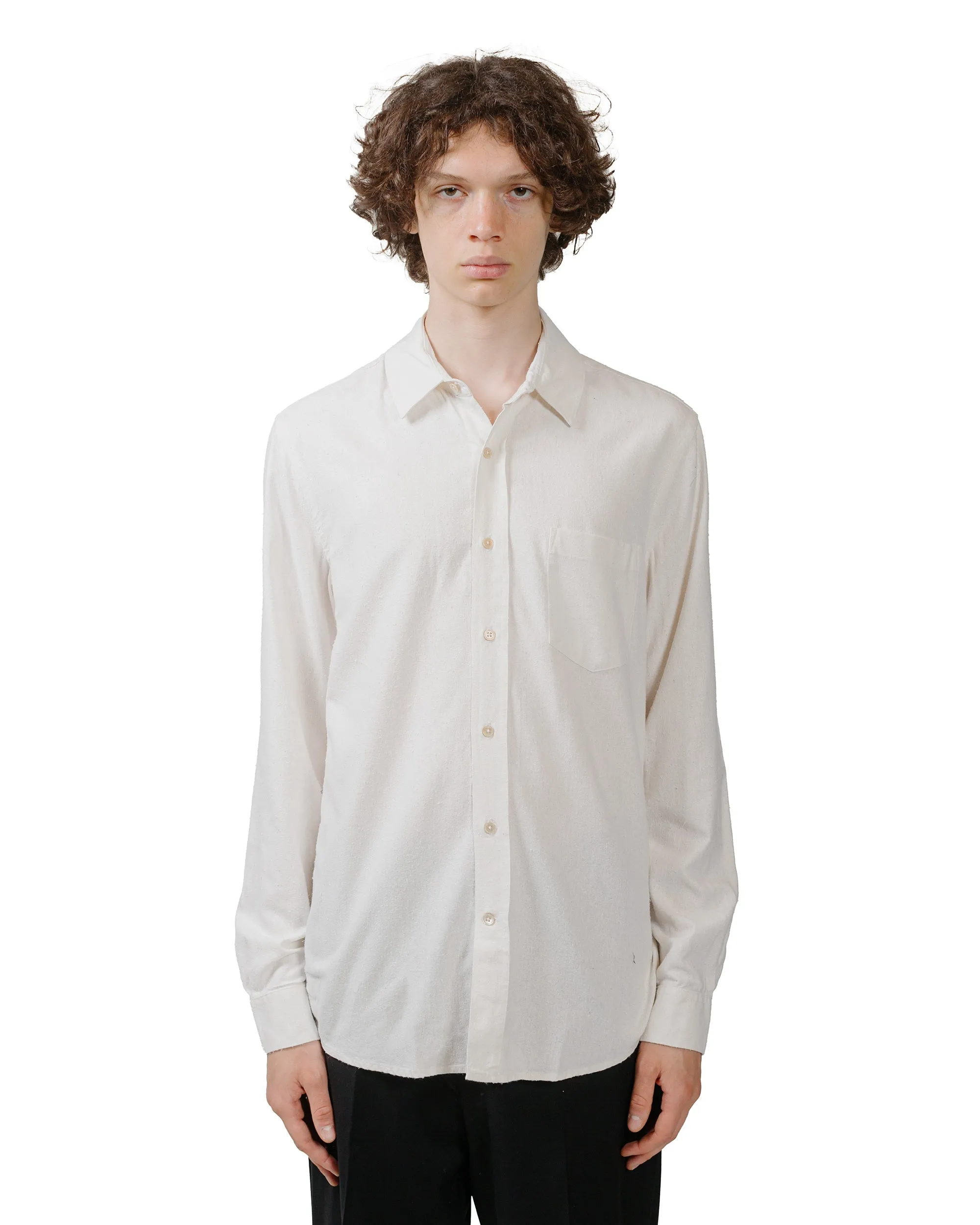 Our Legacy Classic Shirt White Silk