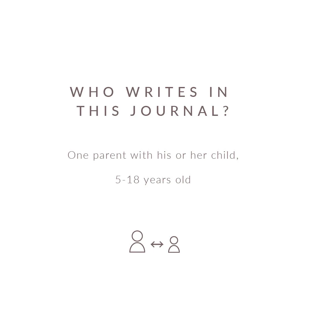 Our Parent   Child Connection Journal: Spark Creativity, Start Conversations (Blush Pink) by Promptly Journals