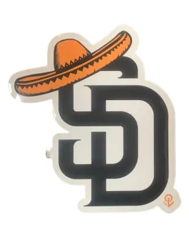 Overload Sombrero Shop Sticker 10 Inch