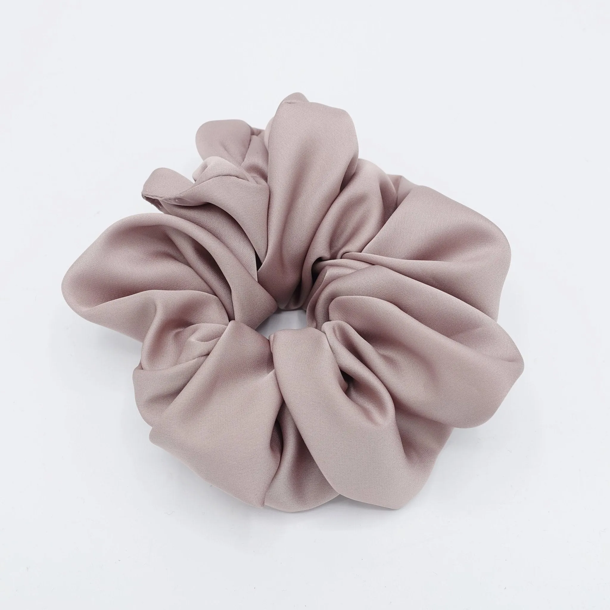 oversized satin scrunchies big scrunchie hair elastic voluminous hair tie women hair accessory