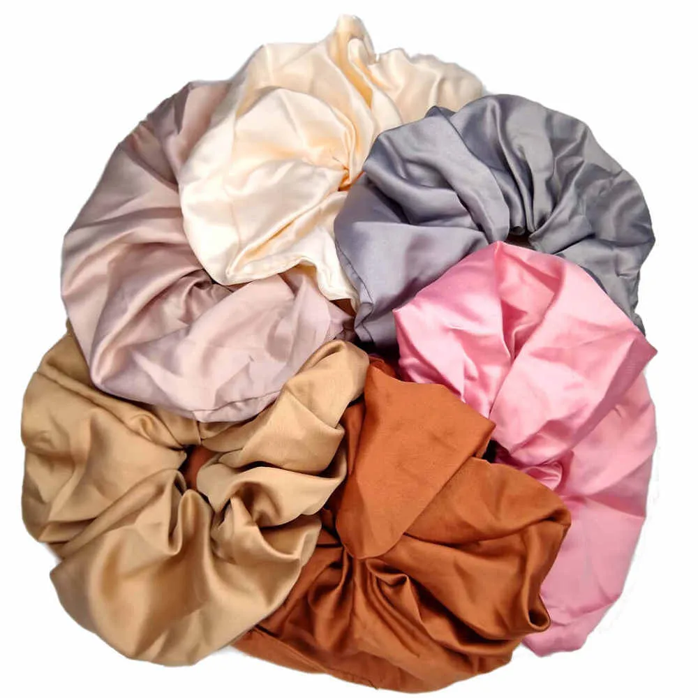 Oversized Satin Scrunchies