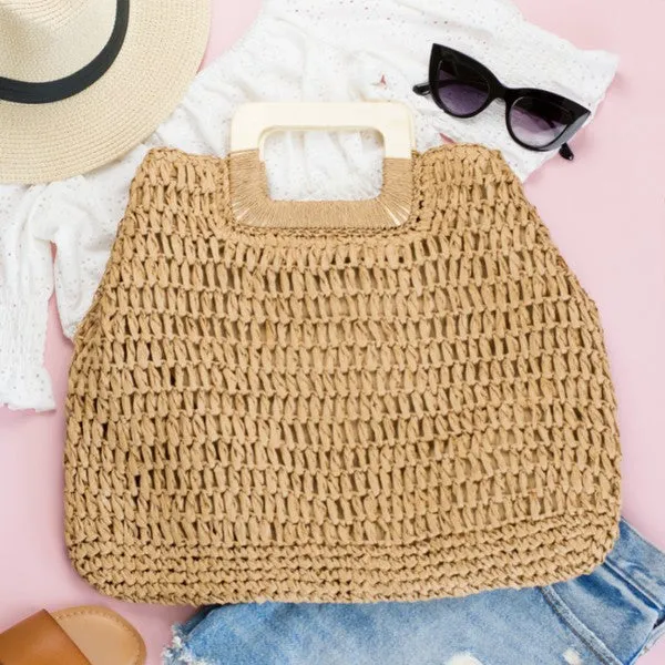 Oversized Straw Tote *Online Only*