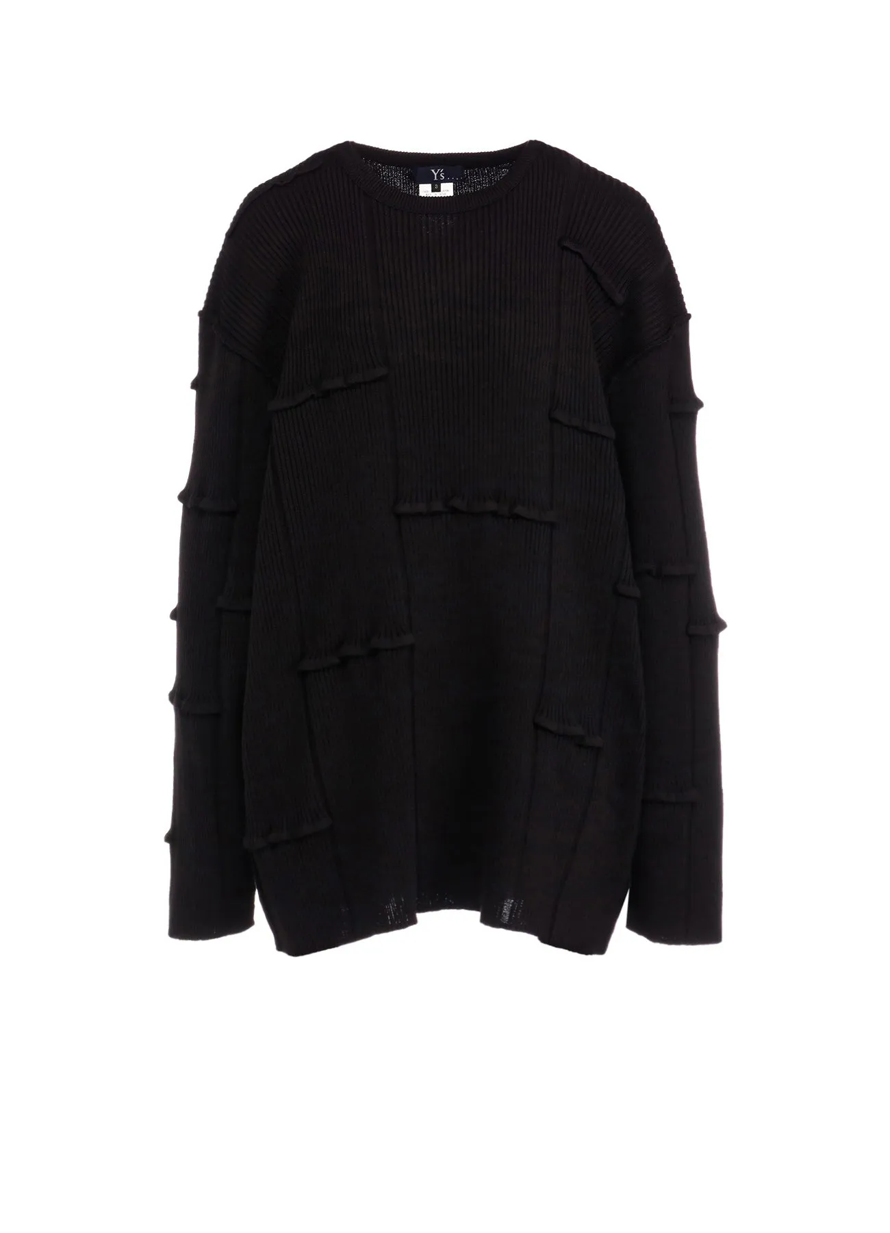 OVESIZED TUCK RIB KNIT