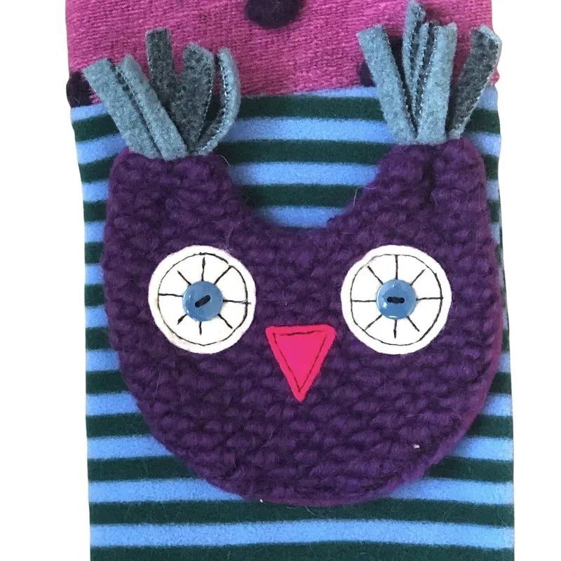 Owl Scarf Teal