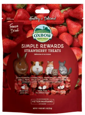 Oxbow Simple Rewards Strawberry Treats