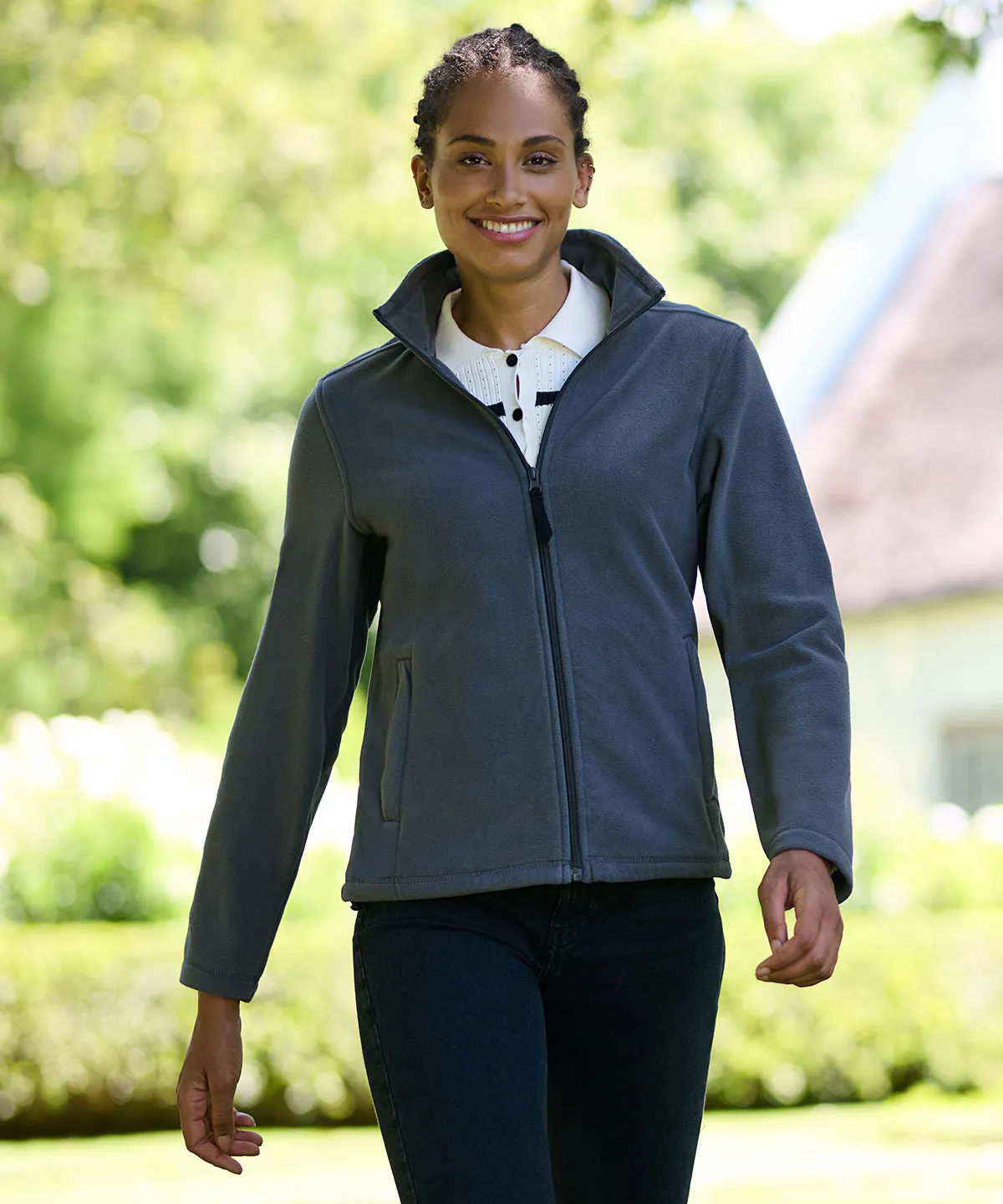 Oxford - Women's full-zip microfleece