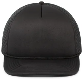 Pacific Headwear Foamie Fresh Trucker Cap - Black