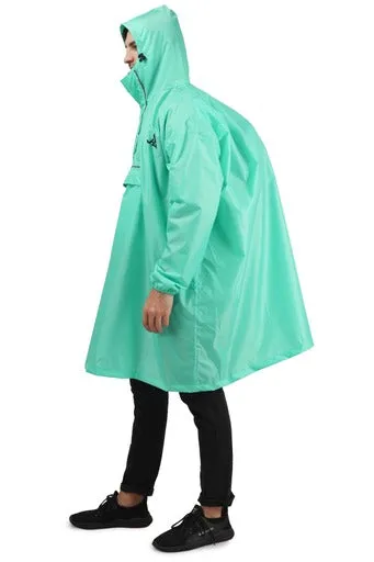 Pack and Go Foldable Poncho | Ultra Light Series | 3000MM Water Repellent | Self Foldable | Unisex