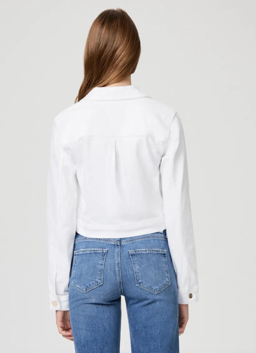 Paige Relaxed Vivienne Jacket Crisp White