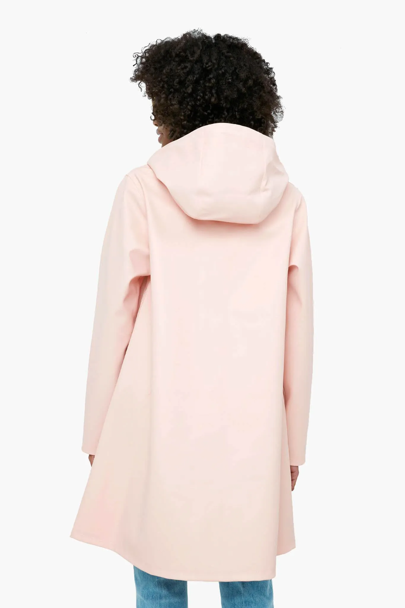 Pale Pink Mosebacke Raincoat