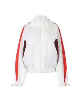 Panelled Moire Track Jacket