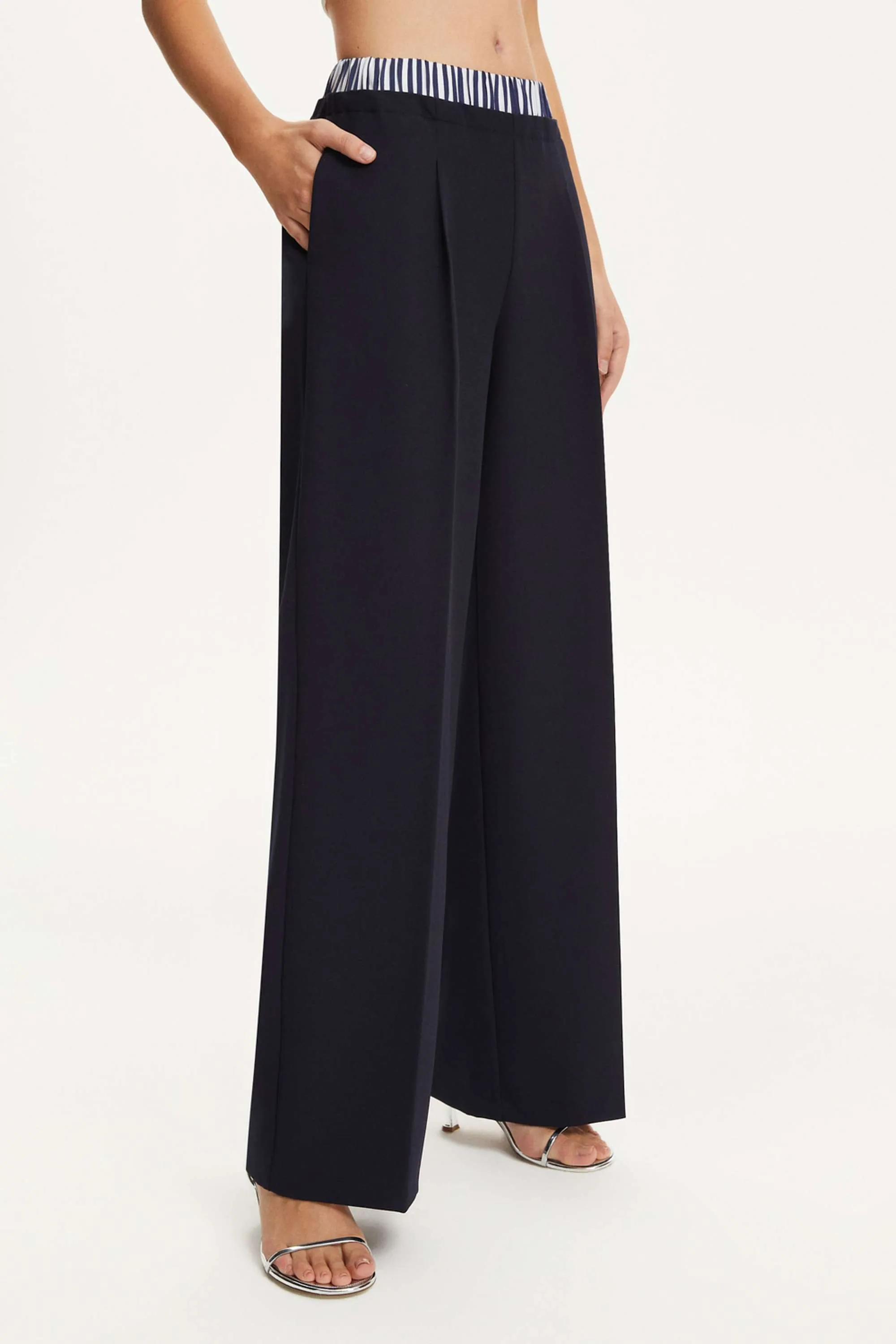 Pants with Elastic Waistband (Final Sale)