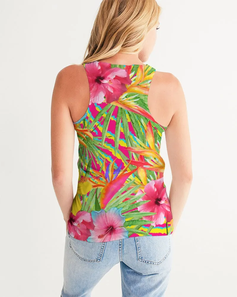 Paradise Island Floral Women's Tank