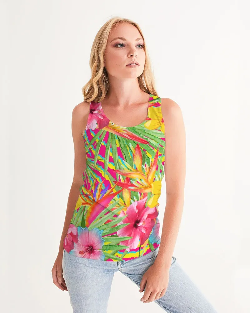 Paradise Island Floral Women's Tank