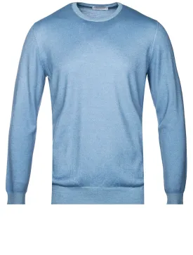 Paricollo Crew Neck Aqua