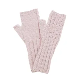 Park Lane Fingerless Gloves Pink