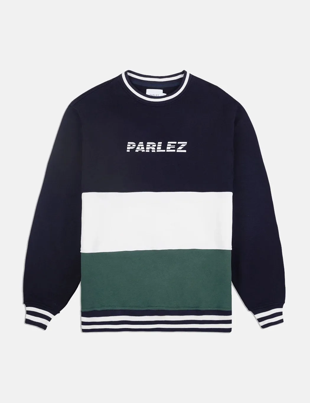 Parlez Abeking Crew Sweatshirt - Teal Green