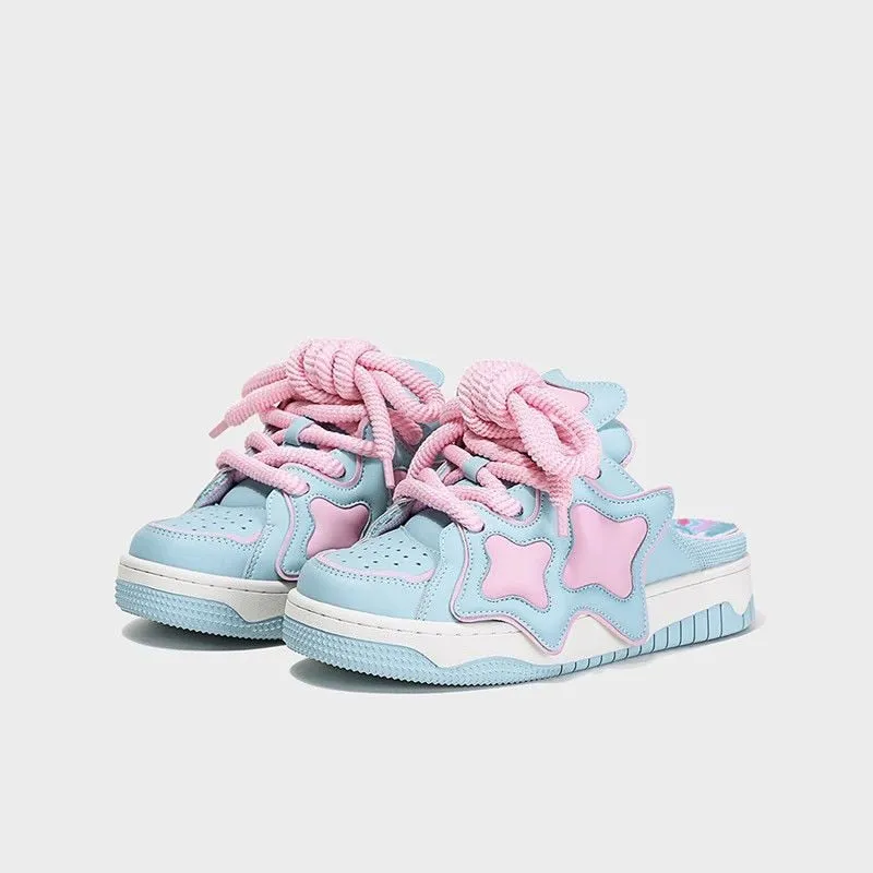 Pastel Backless Sneakers