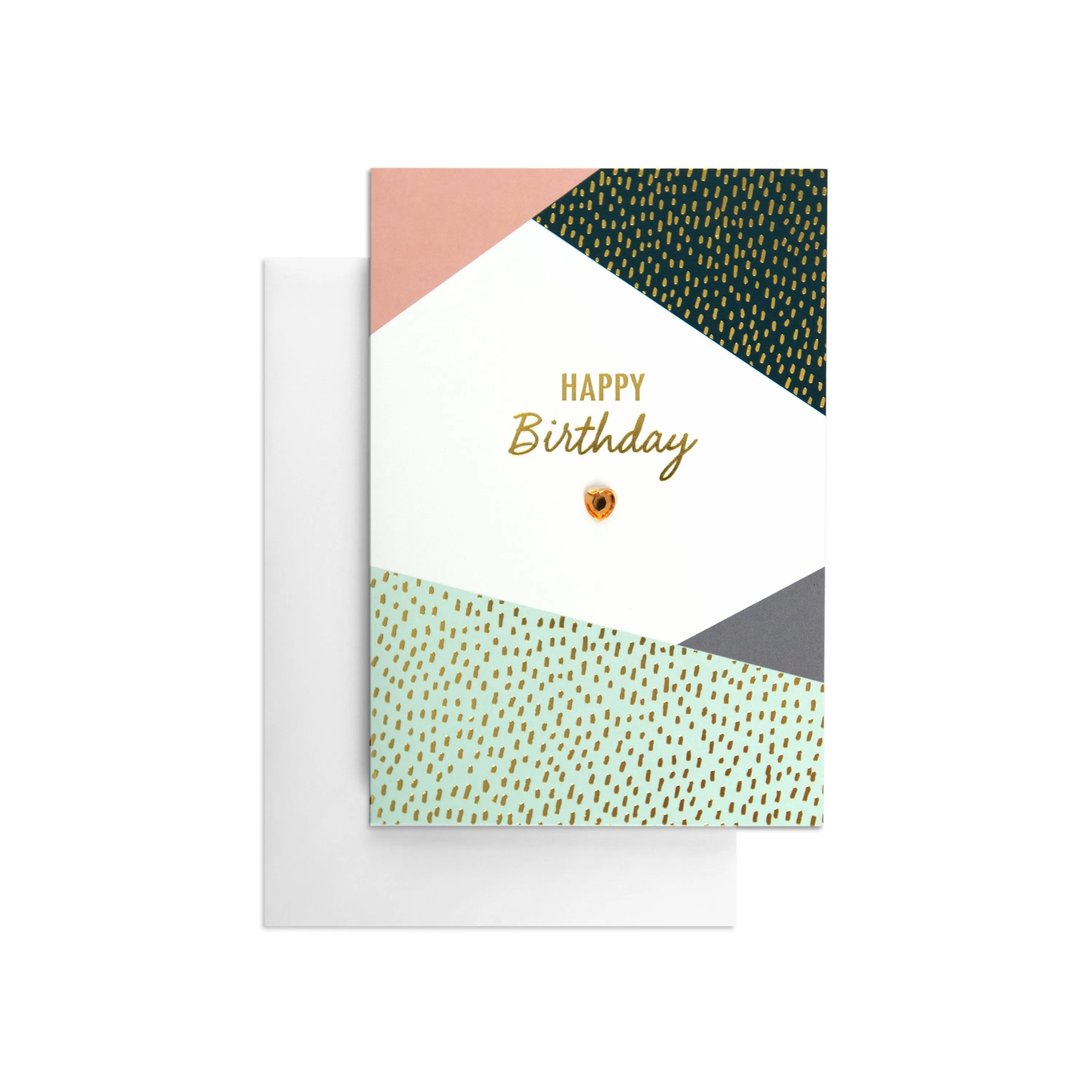 Pastel Chic Fashionable Birthday Card