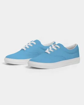 Pastel Cyan Women's Canvas Sneakers | Women's | Bright Pastel Cyan | C60M15Y0K0