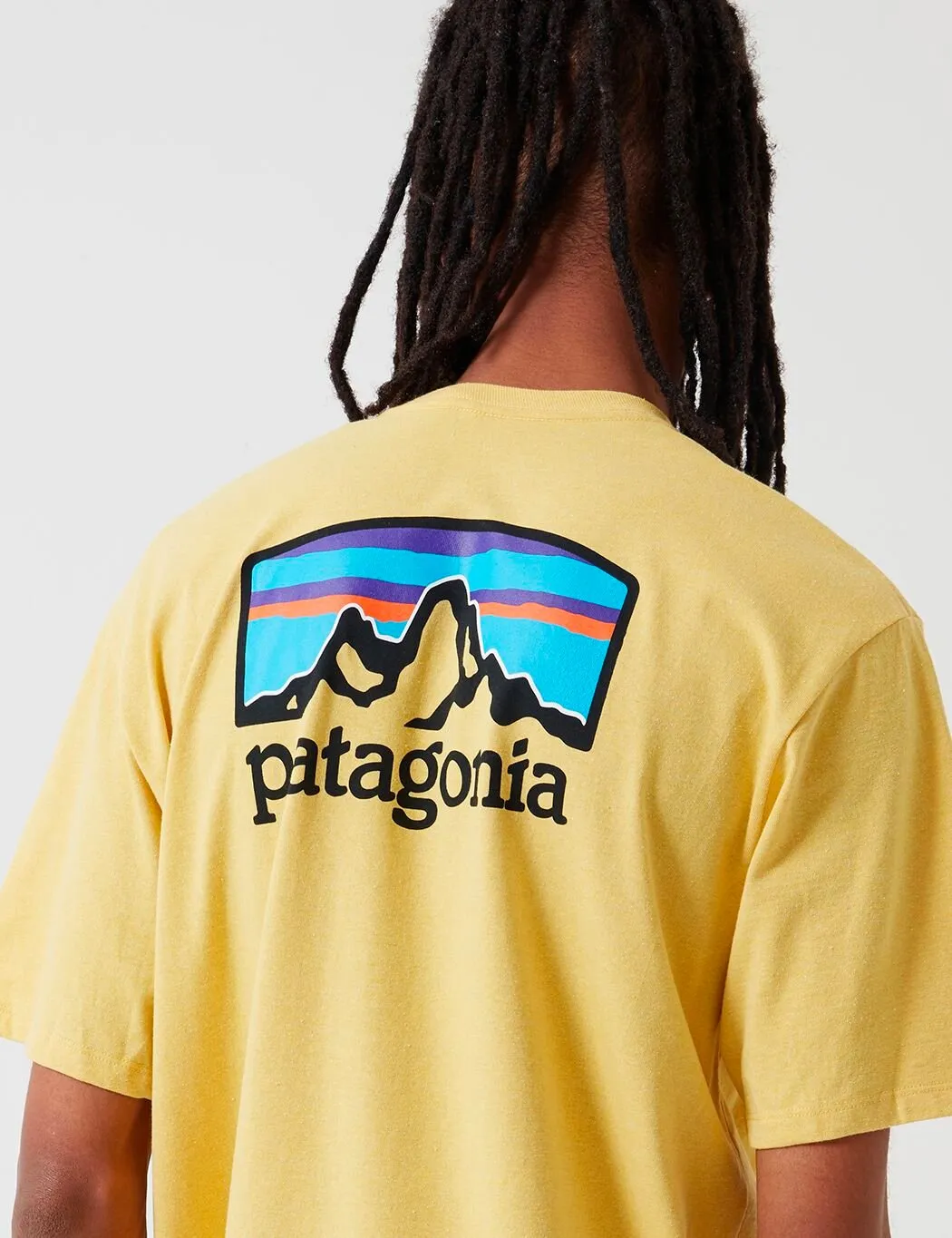 Patagonia Fitz Roy Horizons Responsibili-­Tee T­-Shirt - Surfboard Yellow