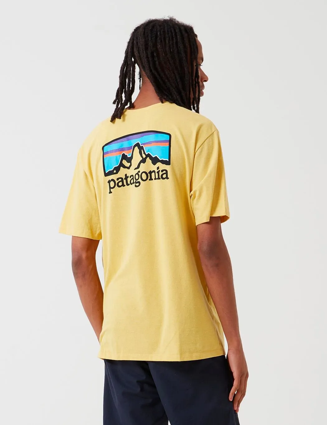 Patagonia Fitz Roy Horizons Responsibili-­Tee T­-Shirt - Surfboard Yellow