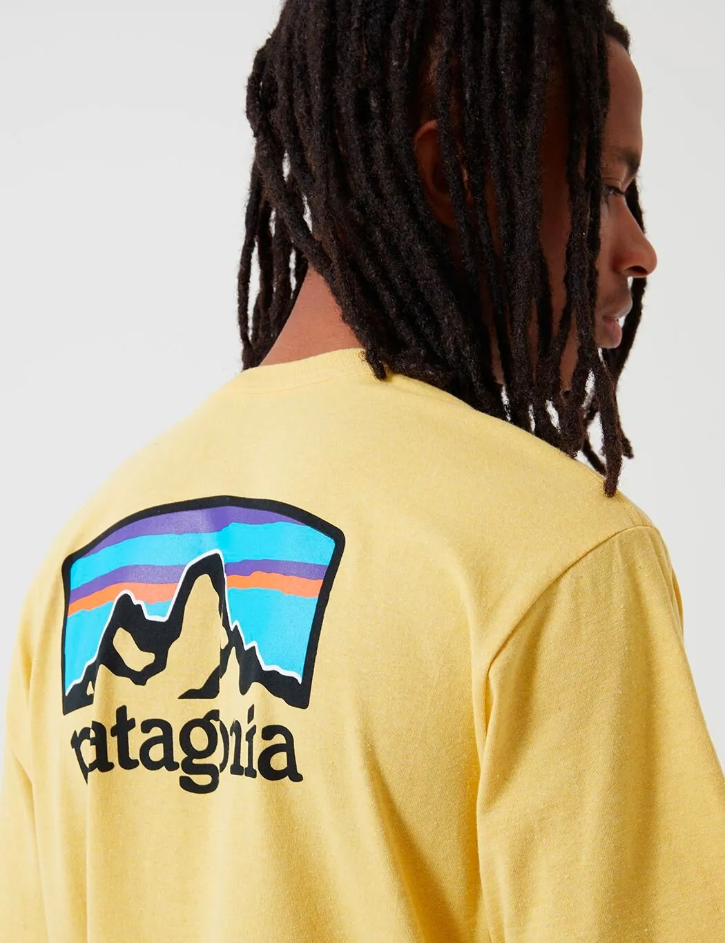 Patagonia Fitz Roy Horizons Responsibili-­Tee T­-Shirt - Surfboard Yellow