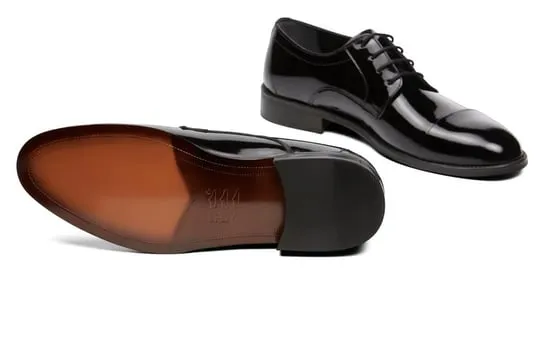 Patent Leather Oxford Shoes SCB-226