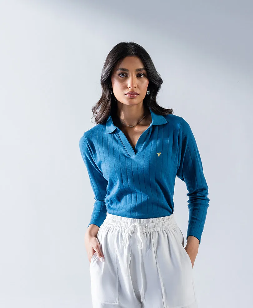 Patrol Blue Drop Needle POLO (Women)