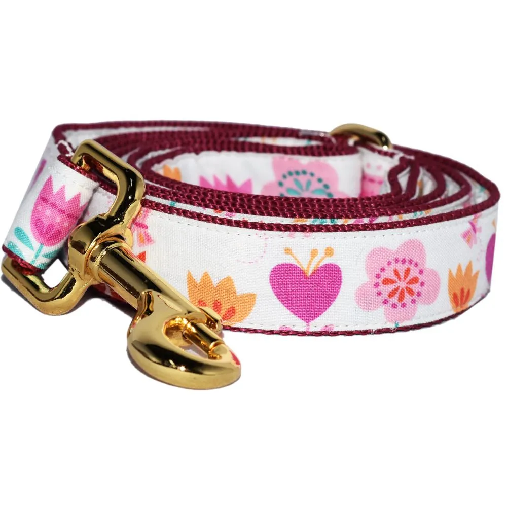 Pattefrenz Cupcake Gold Collar & Leash Set (Medium)