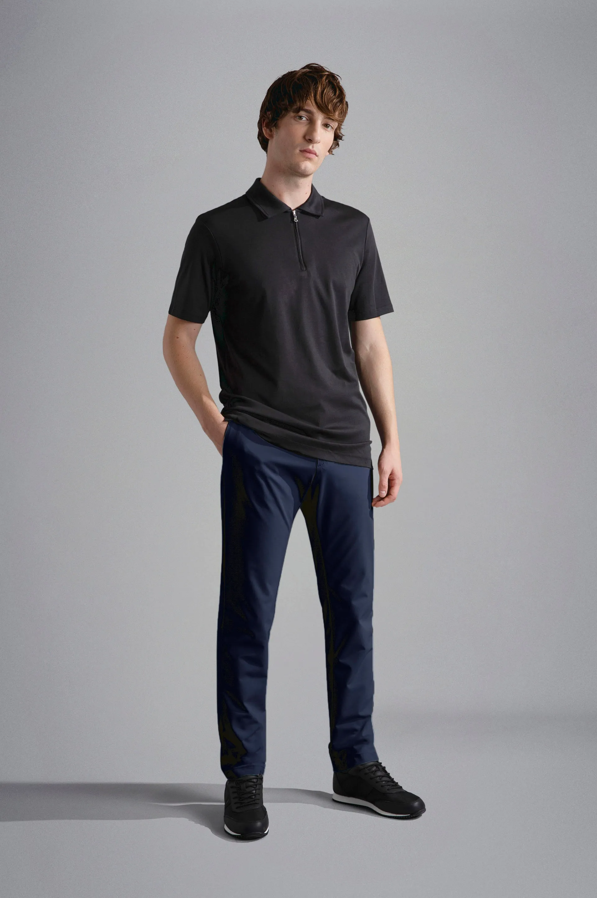 Paul & Shark Dynamic Stretch Chino Trousers | Navy