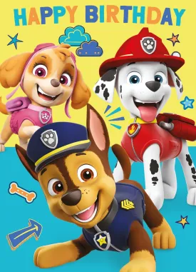 Paw Patrol 'Happy Birthday' Card