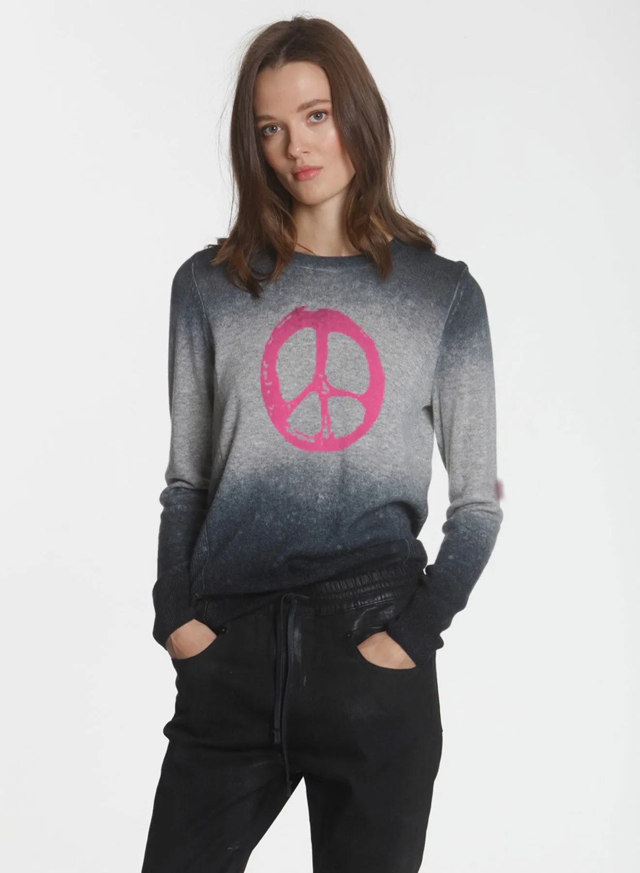 Peace Bubble Crew - Black