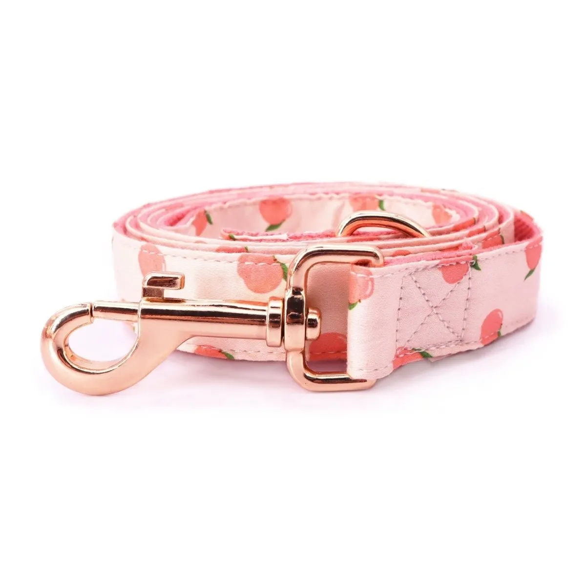 Peach Unbreakable Leash™   Poop Bag Set